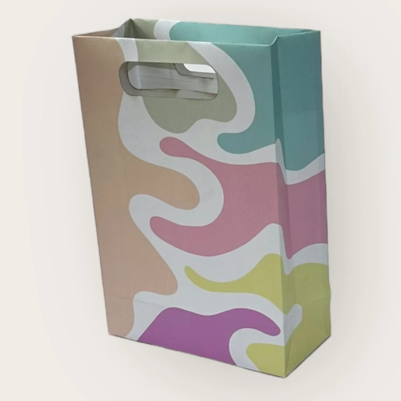 Shopping Bag Compacta Pequeña Haladera 15 x 23 x 7cm (Full Color)
