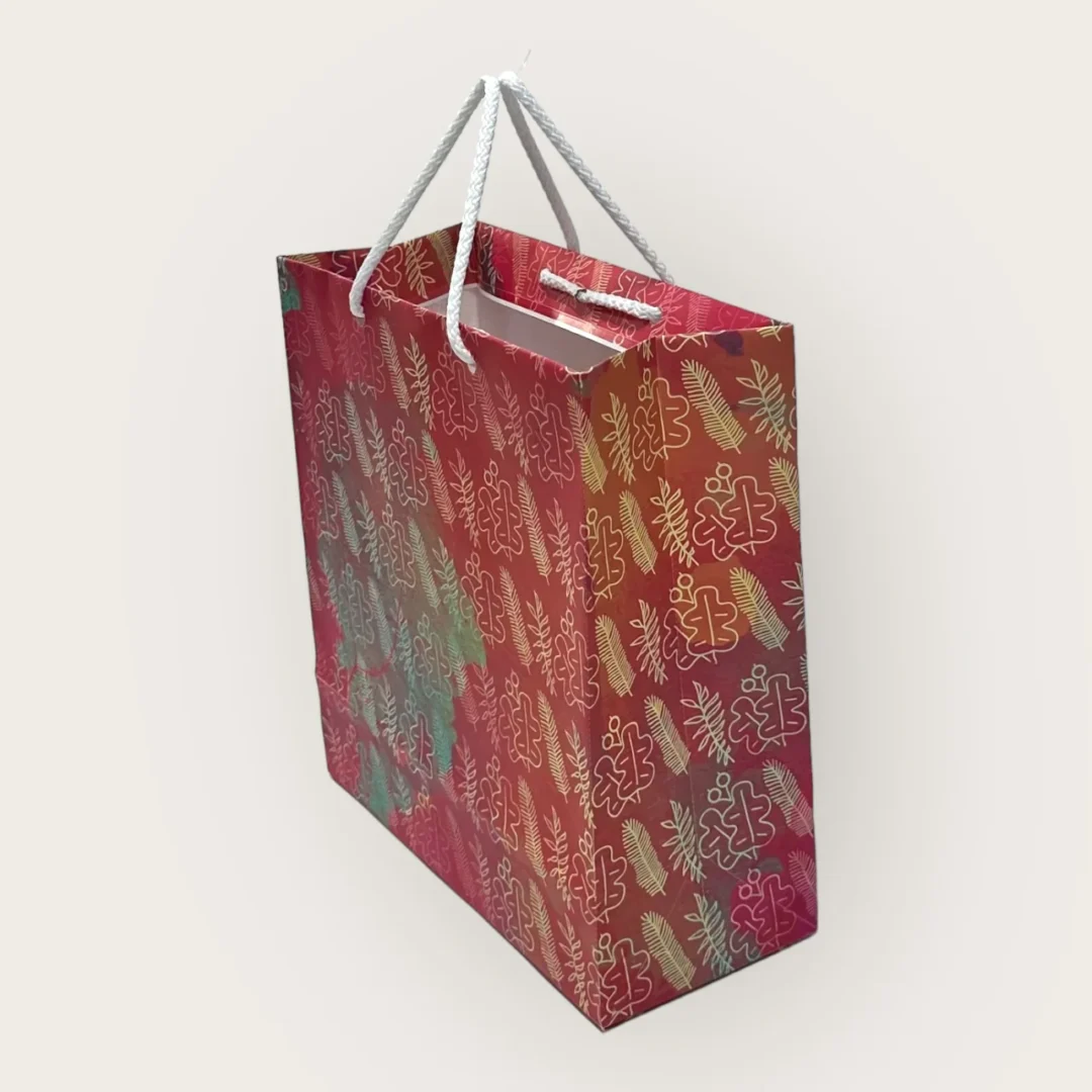 Shopping Bag Cuadrada Grande 25.5 x 21 x 10cm (Full Color)