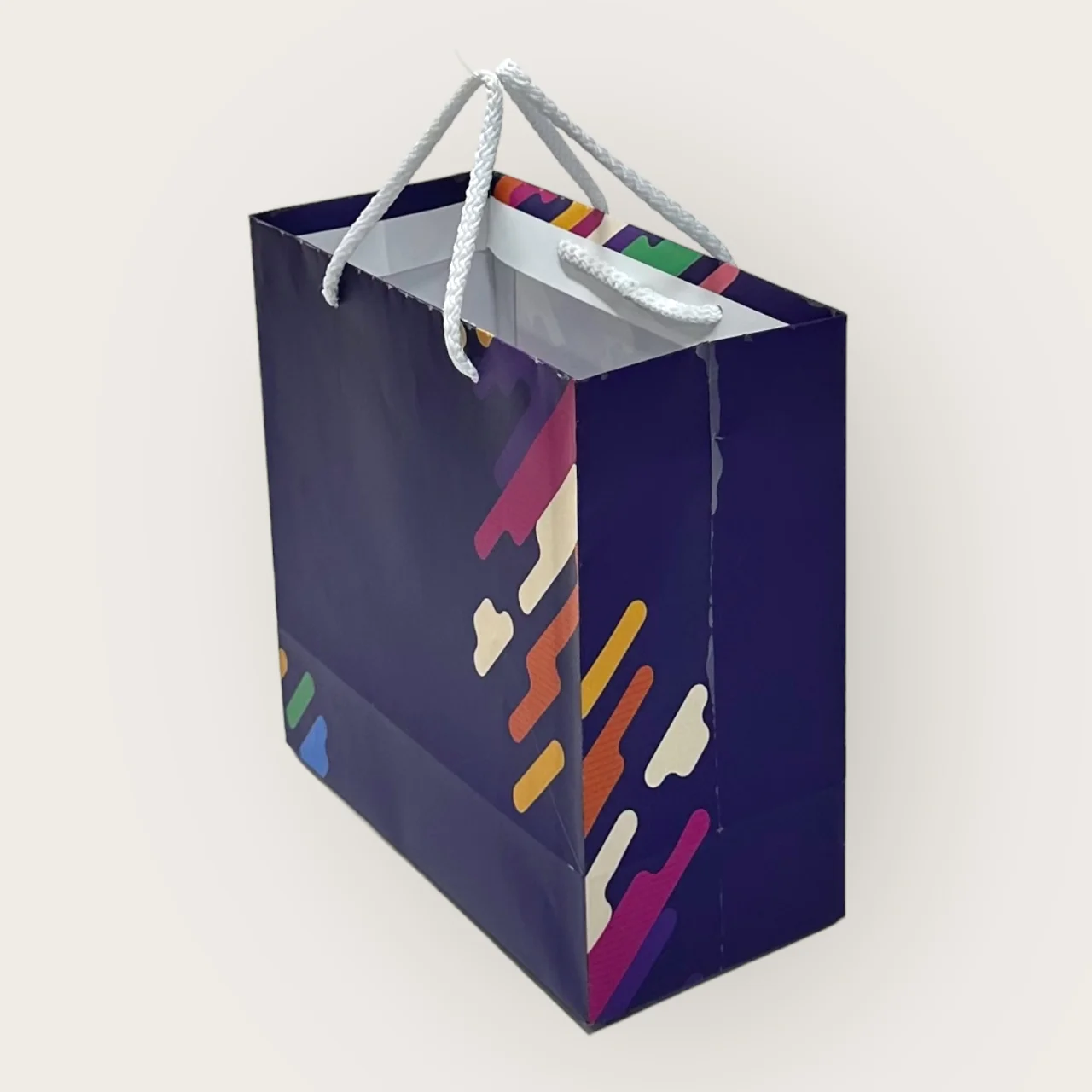 Shopping Bag Cuadrada Mediana 21 x 21 x 10cm (Full Color)