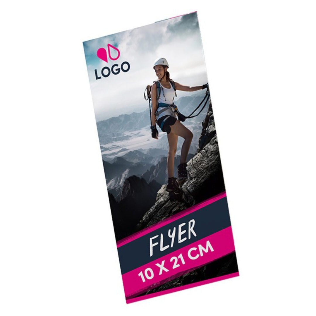 Flyers 10 x 21 cm