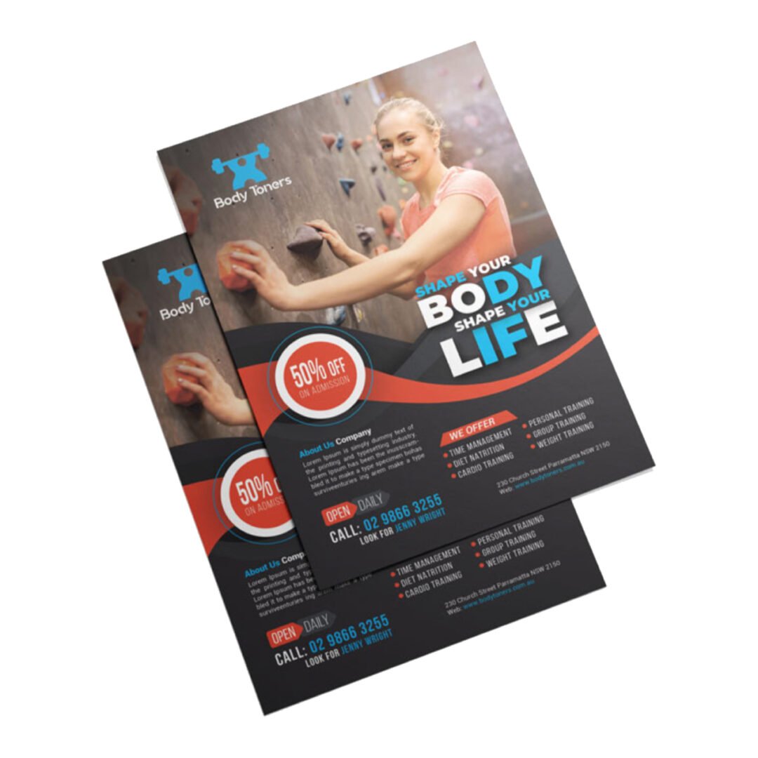 Flyers A5 14,8 x 21cm