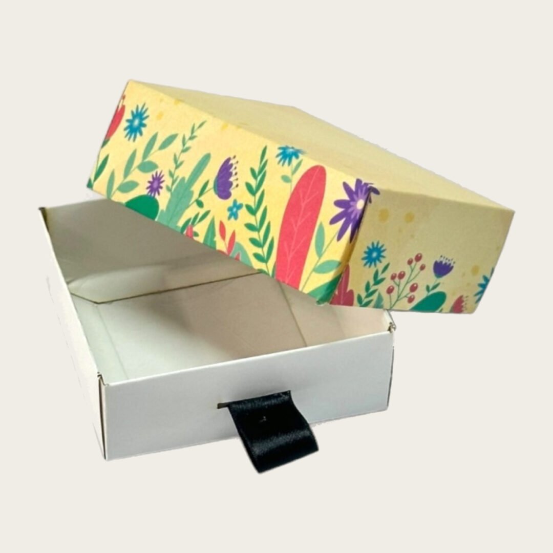 Jewel Mini Box 6.5 x 6.5 x 2.5 cm (Tapa Impresa) (Full Color)